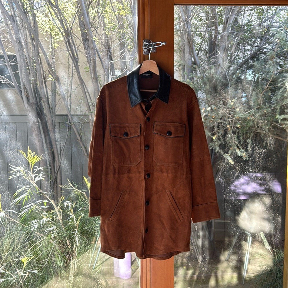 Suede jacket The Kooples